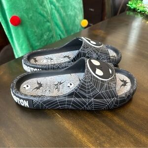Nightmare Before Christmas Jack Skellington Men’s Slides